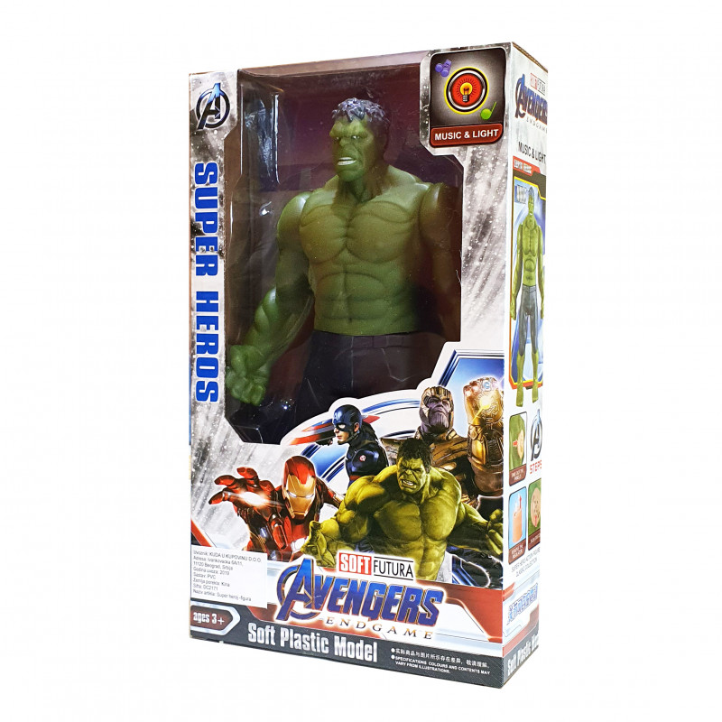 Super heroj AVENGERS figura - HULK