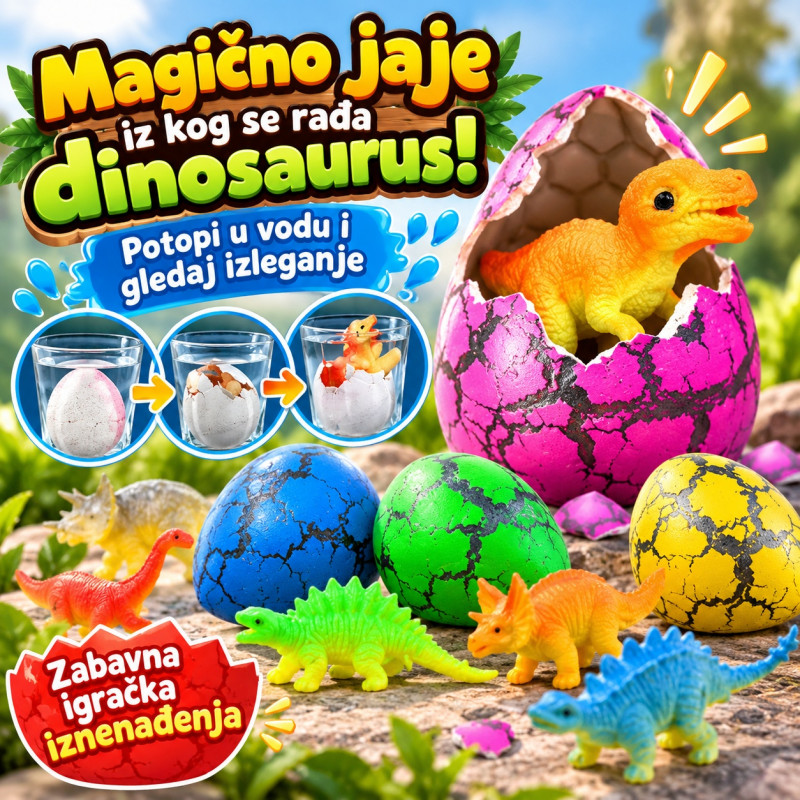 Dinosaur egg - magično jaje iz kojeg se rađa dinosaurus