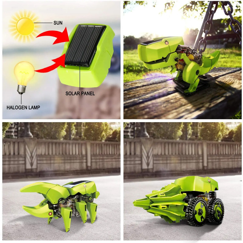 Transformers dinosaurus - 3u1 edukativna solarna igračka
