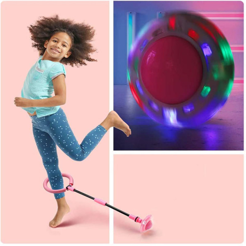 Jumping ball - Svetleća fitnes igračka za decu