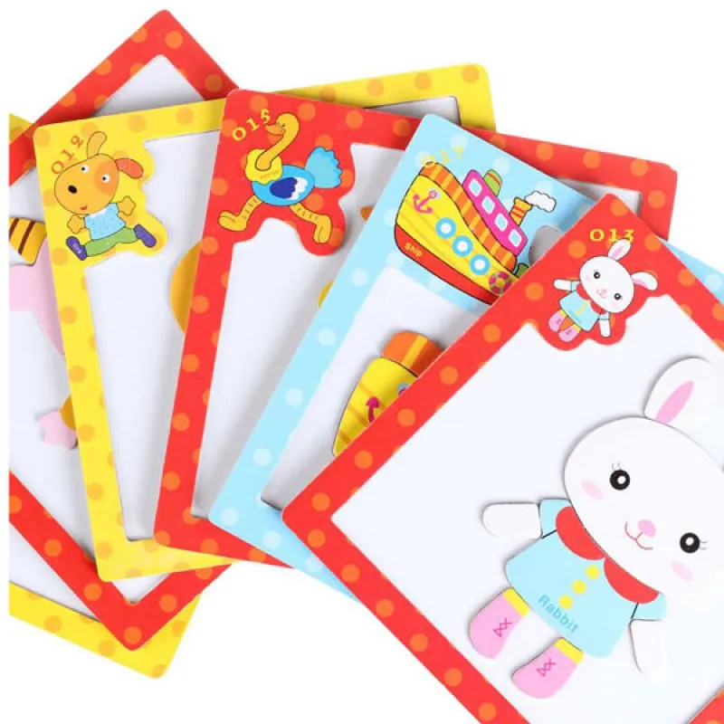  Magnetic puzzle - Kreativne magnetne puzzle za decu 