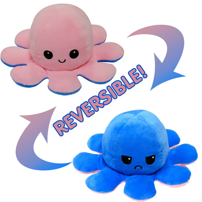 Reversible Octopus - Plišana hobotnica sa dva lica