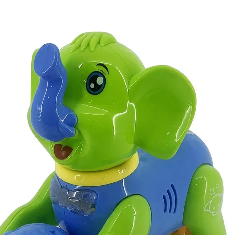 Muzička i svetlosna igračka - šareno slonče