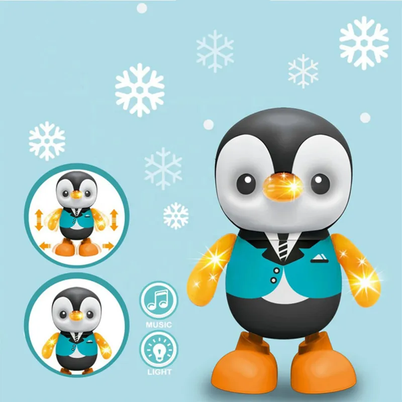 Dancing Penguin - Plesajući pingvin sa svetlosnim efektima