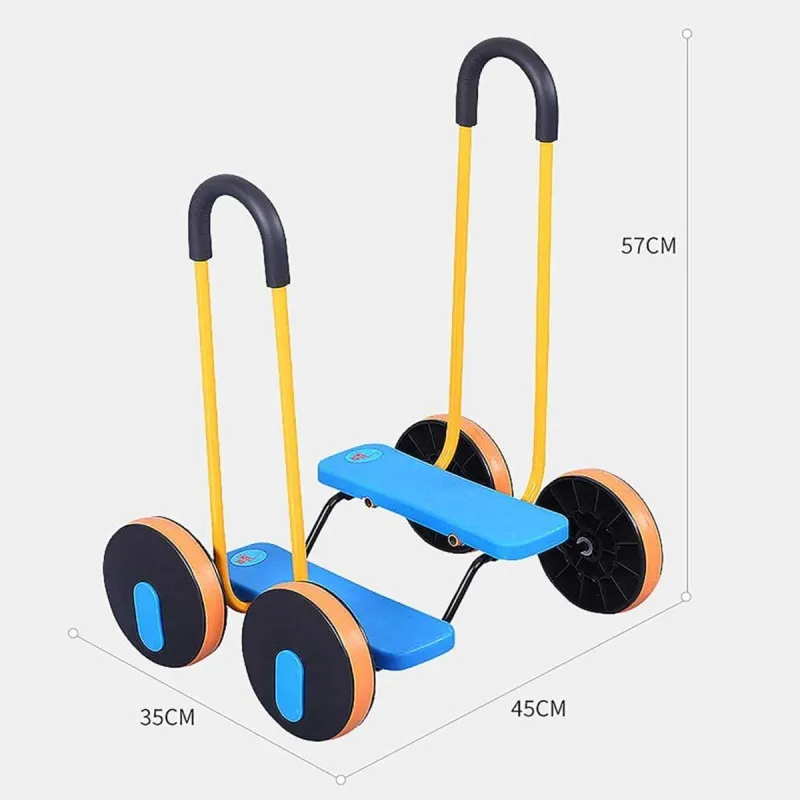 Dečije balans vozilo na četri točka za vežbanje i igru u plavoj boji
