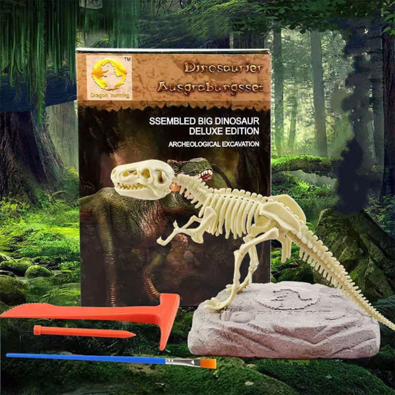 Set dino cigla - Iskopaj fosil dinosaurusa i sastavi skelet