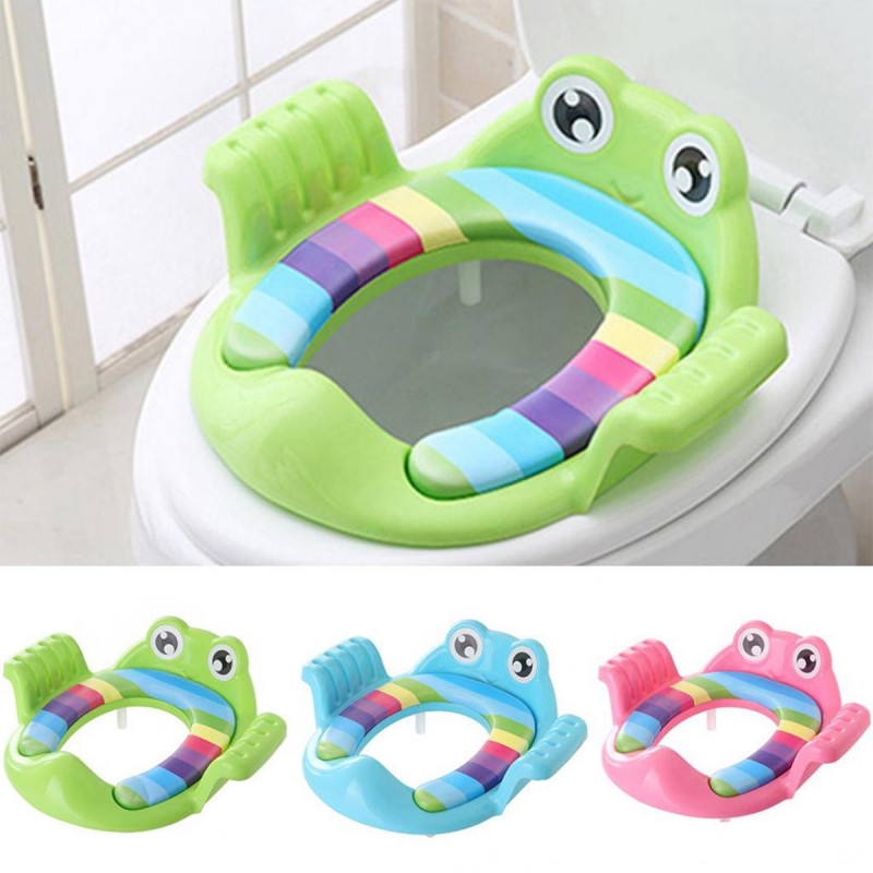 Frog Toilet  - Zeleni wc adapter za decu u obliku žabice