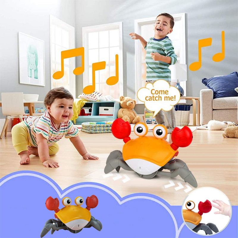 Muzička pokretna kraba sa senzorom