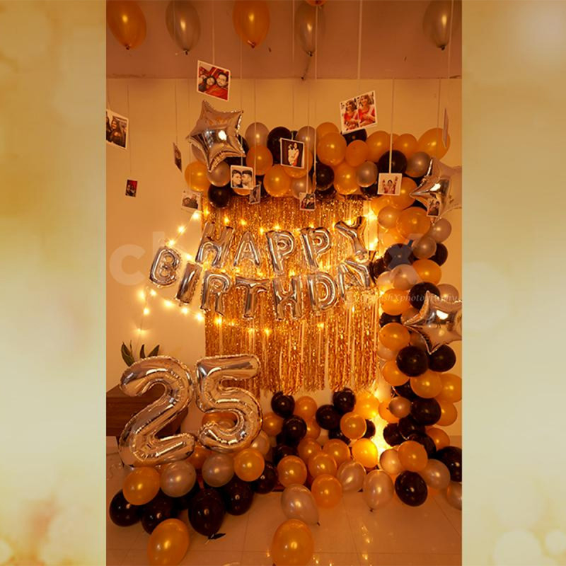 Orange balloons - Dekorativni rodjendanski baloni 
