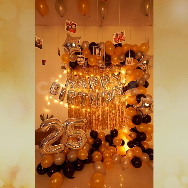 Orange balloons - Dekorativni rodjendanski baloni 
