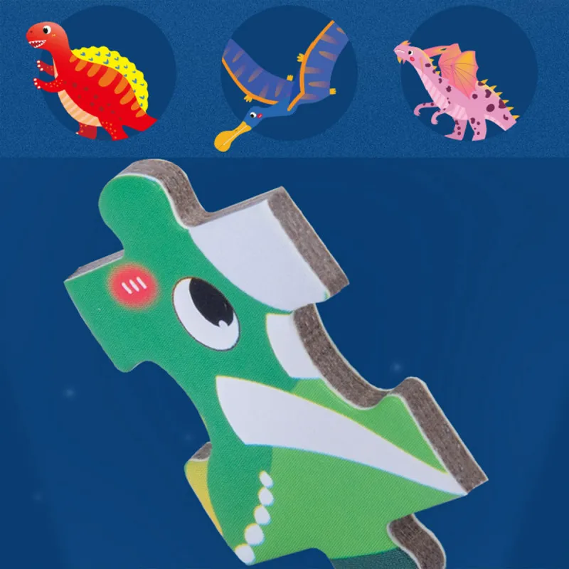 Dino Jungle Puzzle - Velika dinosaurus slagalica od 377 delova
