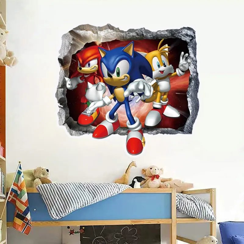 The Hedgehog gang - Sonik i prijatelji veliki PVC stiker