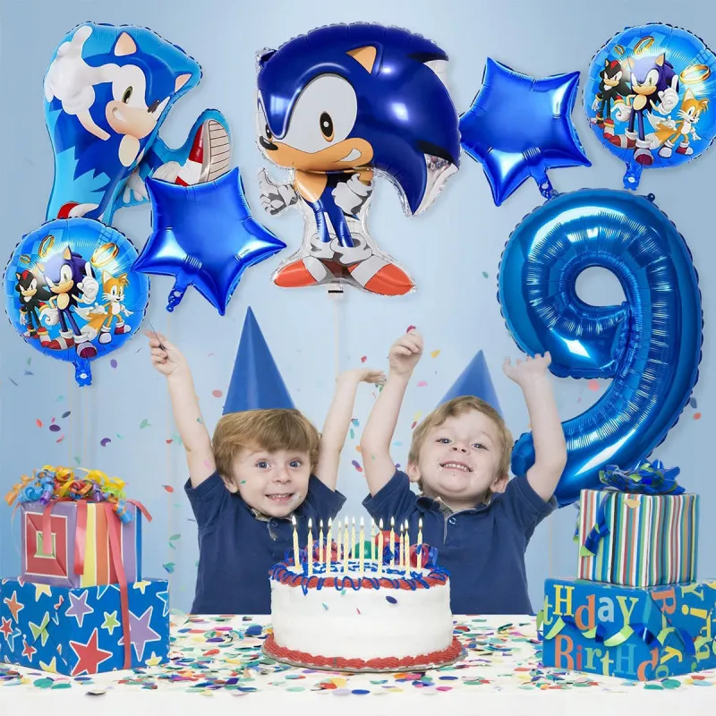 Sonic Baloon - Dečiji balon u obliku Sonika