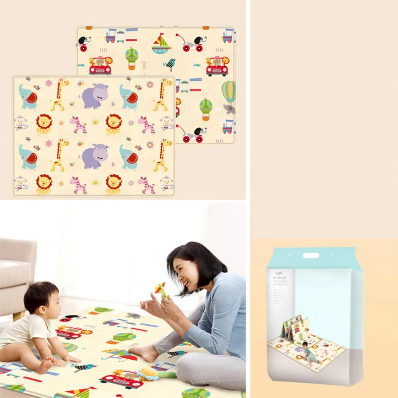 Baby play mat - udobna podna prostirka za bebe u poklon pakovanju