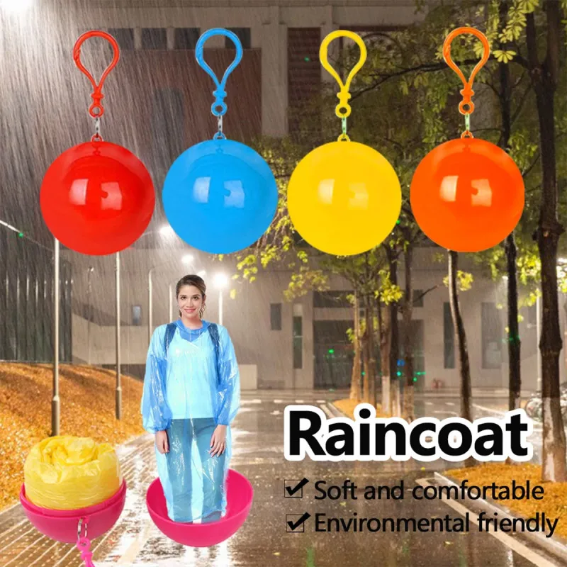 Raincoat Ball - Jednokratna kišna kabanica u kugli