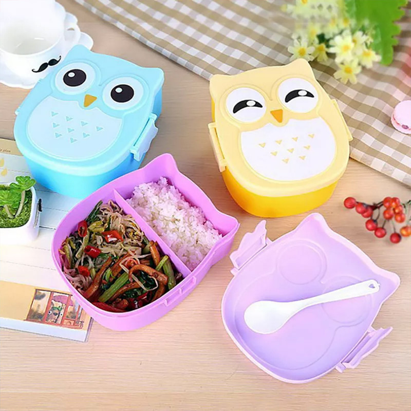 Owl Lunch Box - kutija za hranu u obliku sove za decu