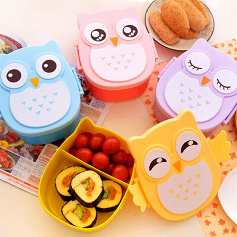 Owl Lunch Box - kutija za hranu u obliku sove za decu