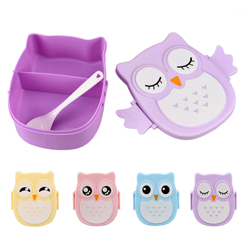 Owl Lunch Box - kutija za hranu u obliku sove za decu