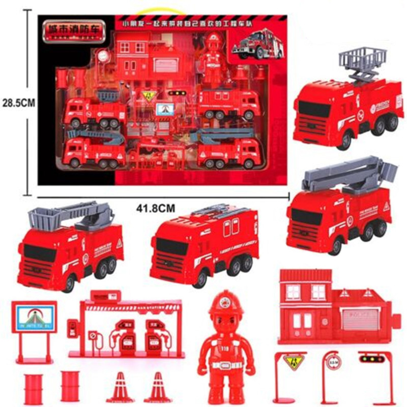 Fire truck-set vatrogasnih vozila