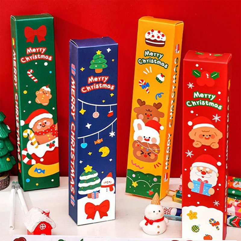 Christmas Pen - praznično pakovanje od pet gel hemijskih olovaka