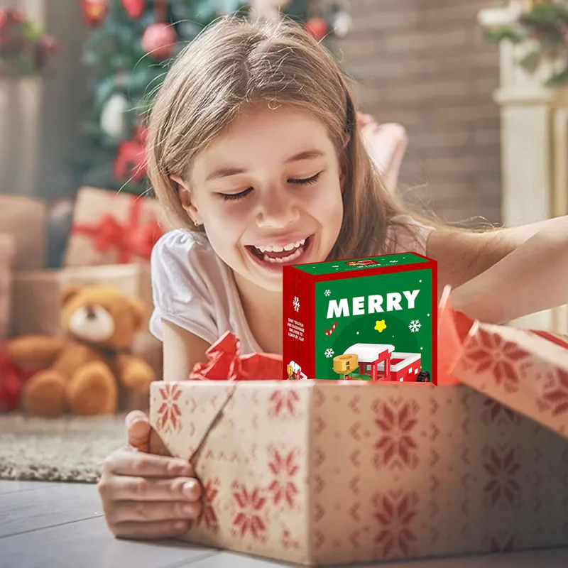 Praznični vozić od kockica - 177 delova radosti