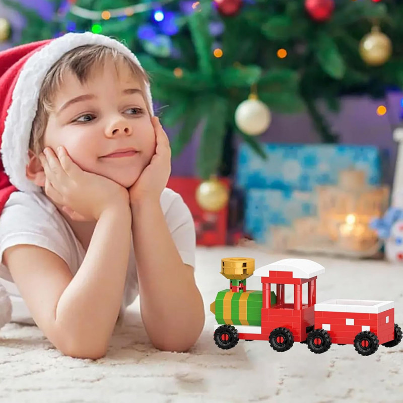 Praznični vozić od kockica - 177 delova radosti