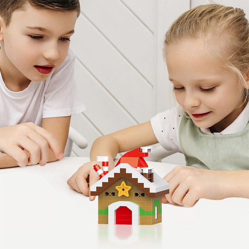 Praznična kućica od kockica - 189 delova radosti