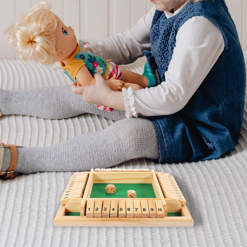 Shut the Box - Drvena društvena igra