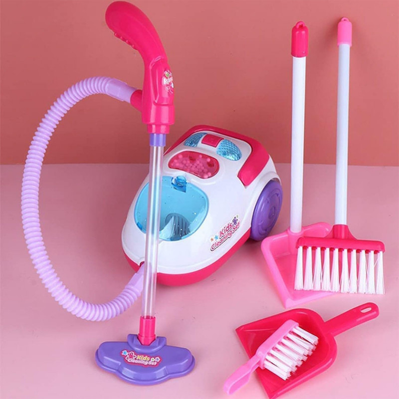 Dečiji usisivač sa kompletom za čišćenje