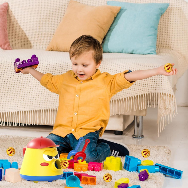 Mega interaktivni set za decu - Rotacioni automobil + sakupljač loptica