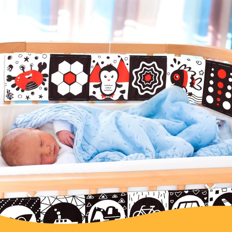 Baby Vision Fence - kontrastna razvojna ogradica za krevetac
