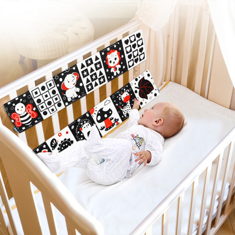 Baby Vision Fence - kontrastna razvojna ogradica za krevetac