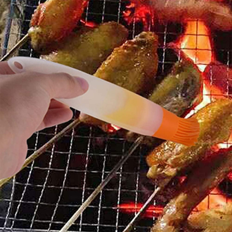 Silikonska četka za ulje sa dozatorom u formi olovke
