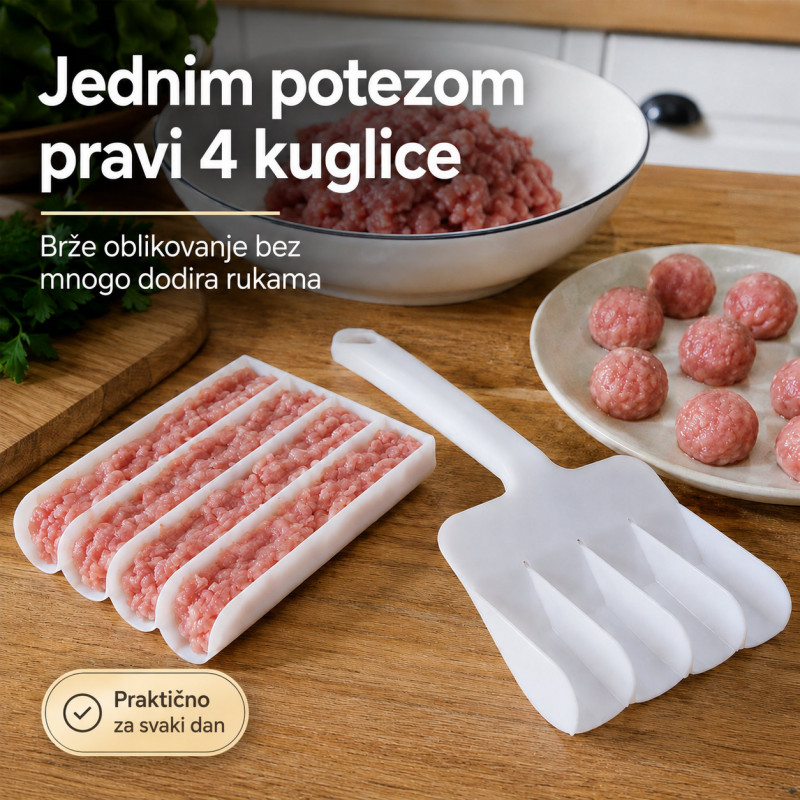 Kalup za ćufte – brže, lakše i urednije kuglice