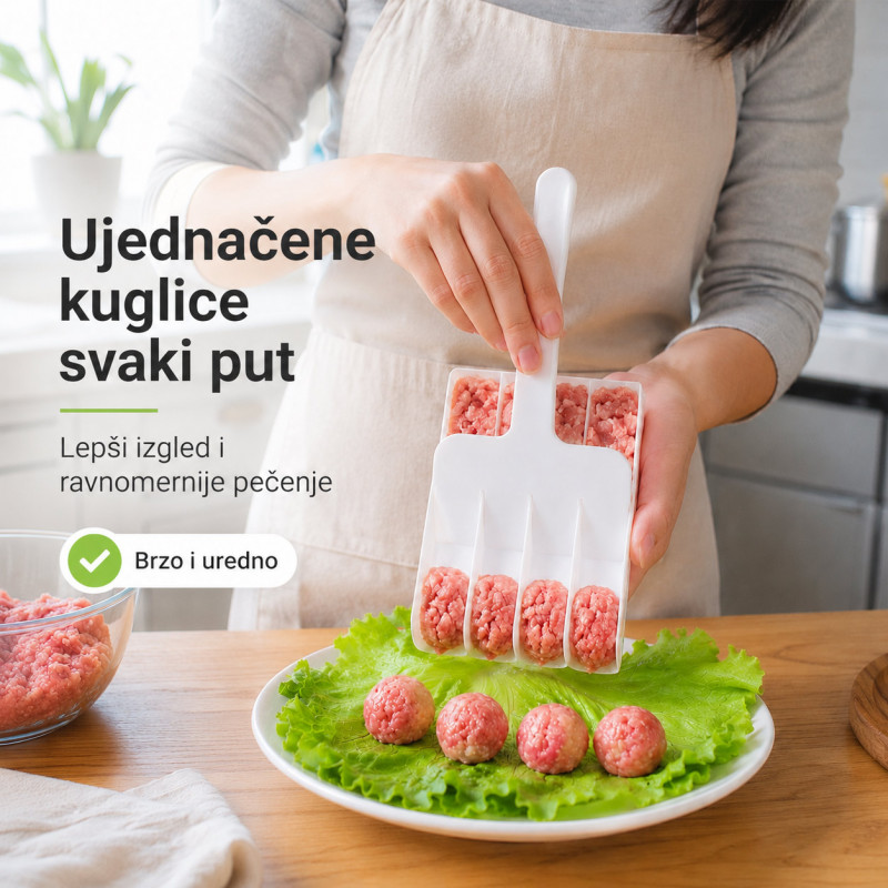 Kalup za ćufte – brže, lakše i urednije kuglice