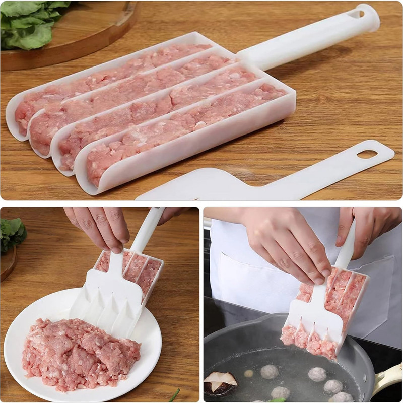 Kalup za ćufte – Napravite kuglice 4x brže 