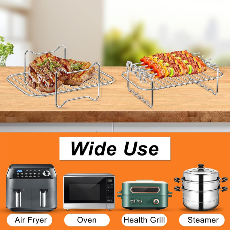 Ovalna rešetka za brzu pripremu jela u air fryer-u