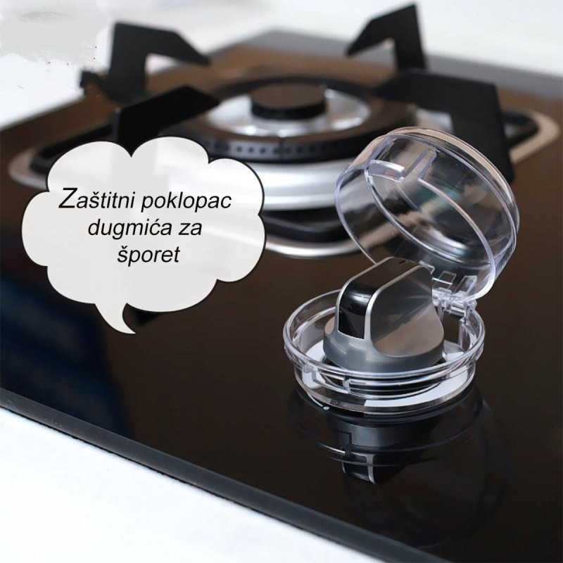 Zaštitni poklopac dugmića za šporet