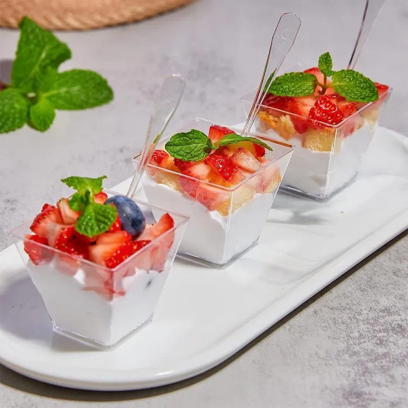 Desertna Čarolija - Mini providna čaša za slatke užitke