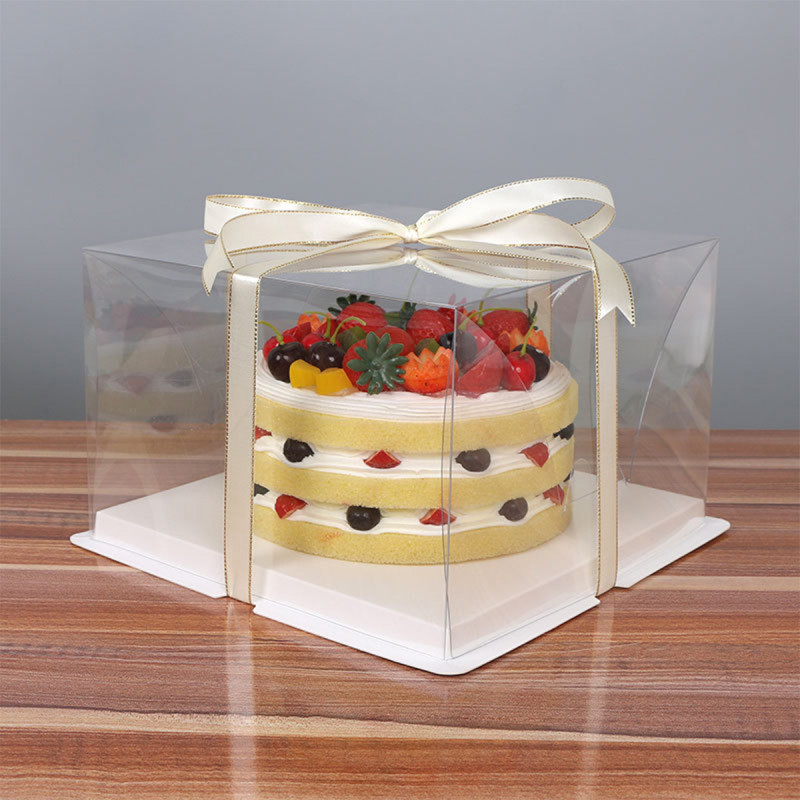 Dolce Box 25x25cm - Transparentna kutija za torticu 