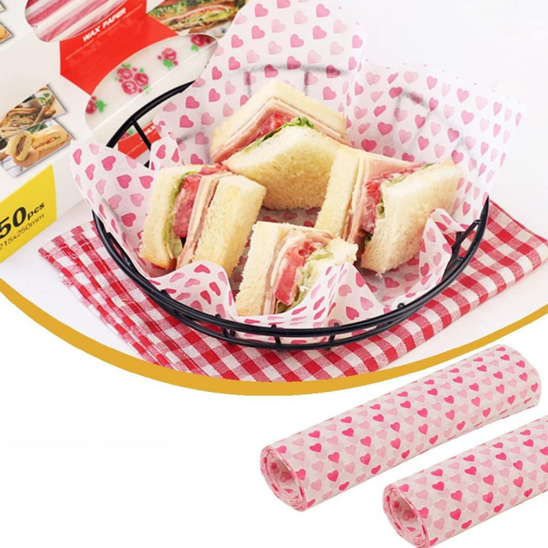 Wax Wrap - Set od 50 masnih papira za pakovanje hrane