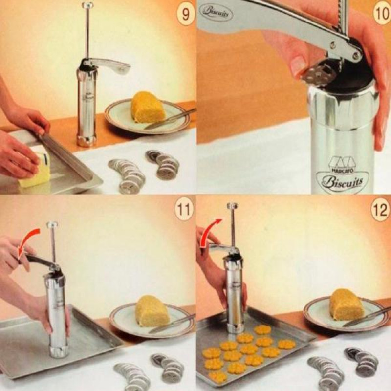 Baking mould - Dozer za kolače sa 10 različitih oblika