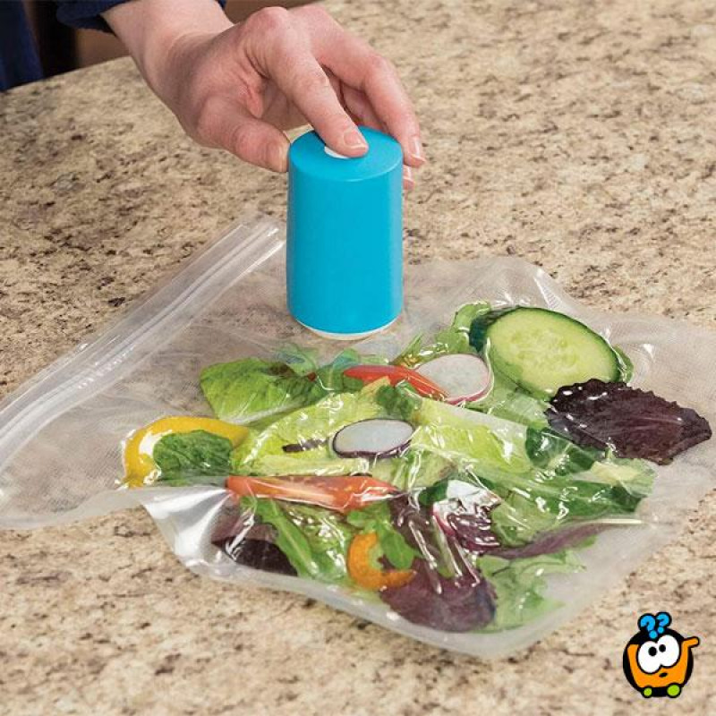 Set za vakumiranje hrane - pumpa+kesice