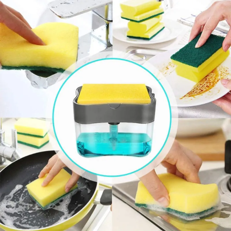 Deterdžent dispenzer – savršen dozer za sapunjanje sunđera