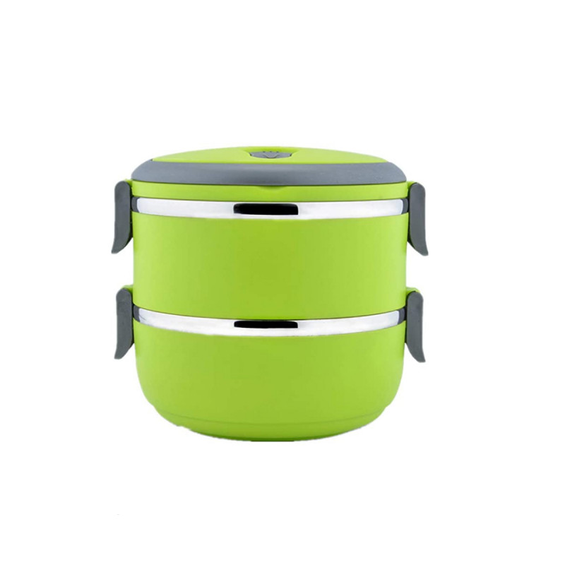 2u1 LUNCH BOX - izolaciona posuda za hranu na 2 nivoa 