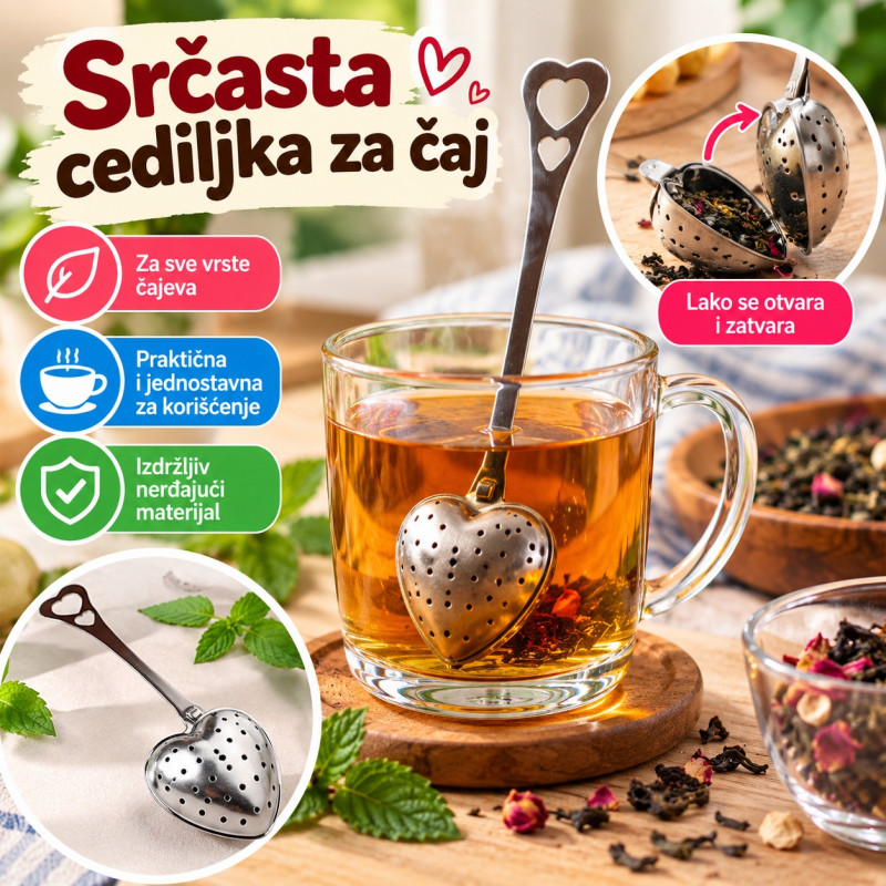 Srcasta cediljka za caj