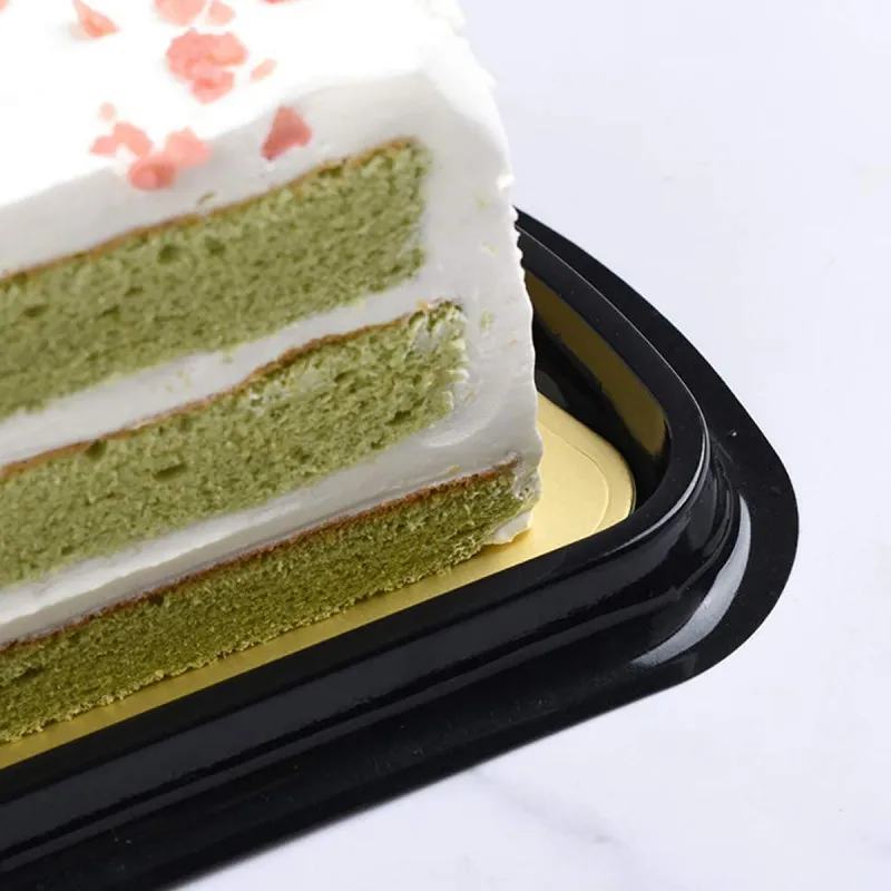Cake black box - Trouglasto pakovanje sa poklopcem za kolače i torte