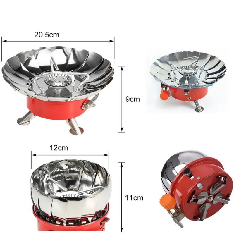 Windproof Gas Stove - rešo na gas sa podesivim vetrobranom