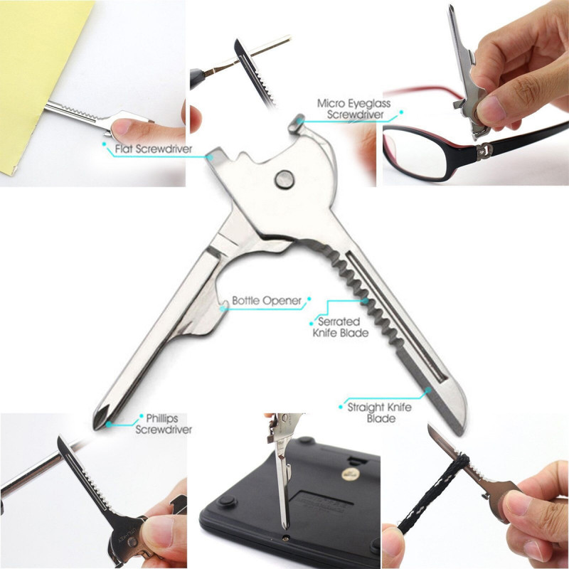 6in1 Utile key - Višenamenski alat u obliku ključa