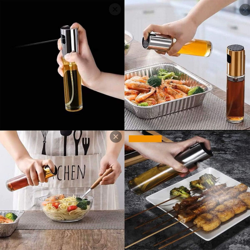 Oil Spray Bottle - Staklena bočica sa raspršivačem za ulje